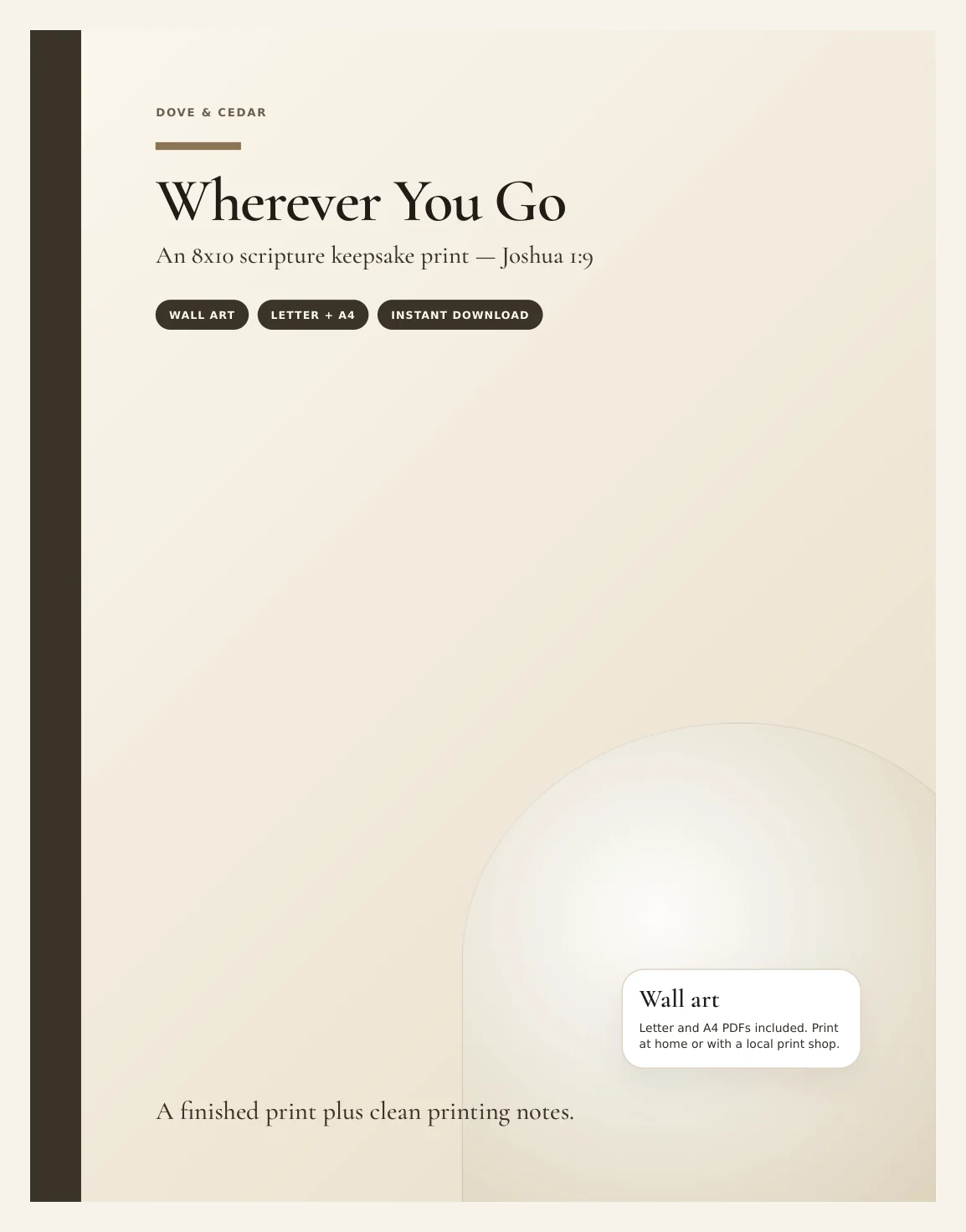 Wherever You Go — Preview page 1