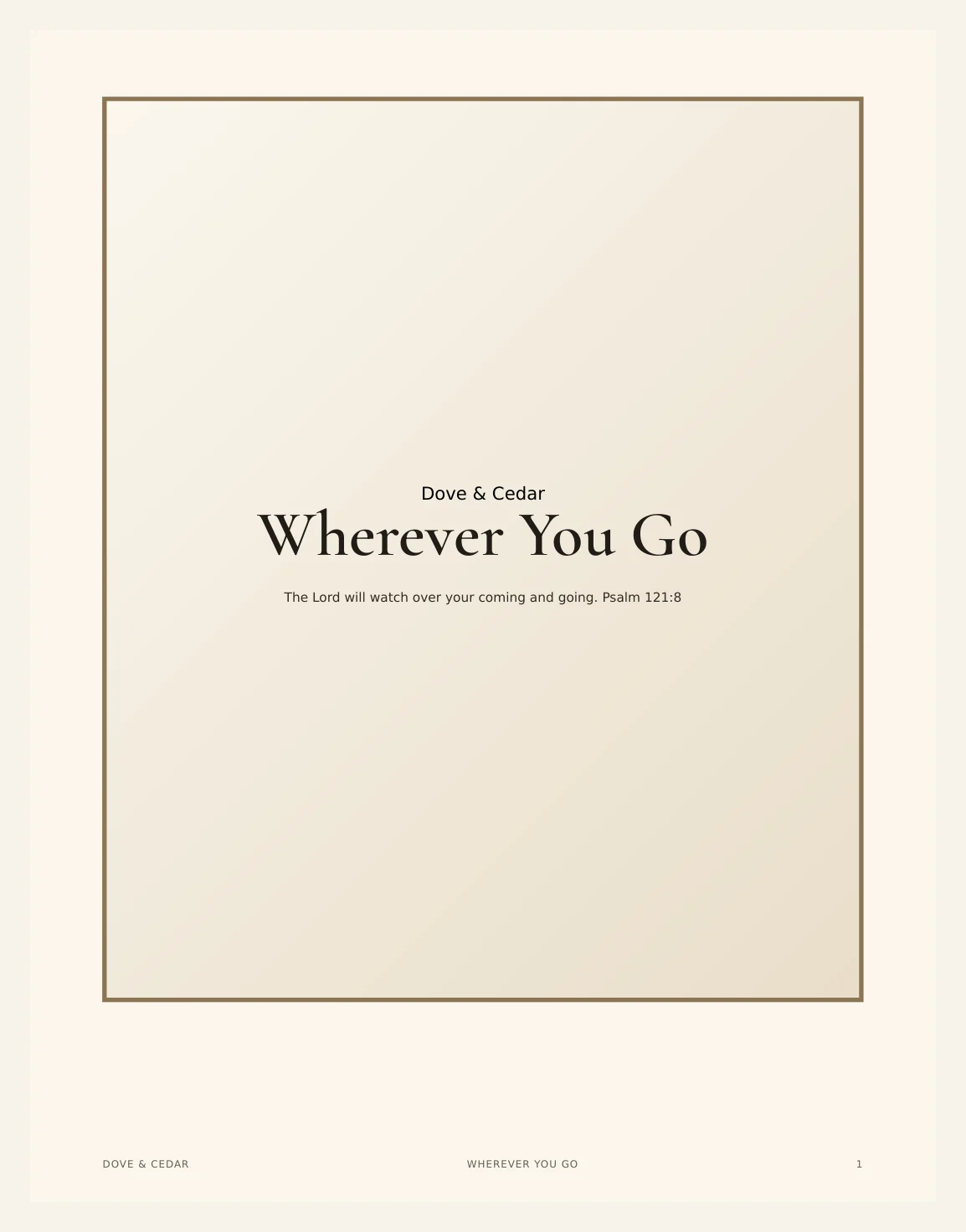 Wherever You Go — Preview page 2